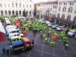 I Volontari Bergamaschi in Piazza Vecchia